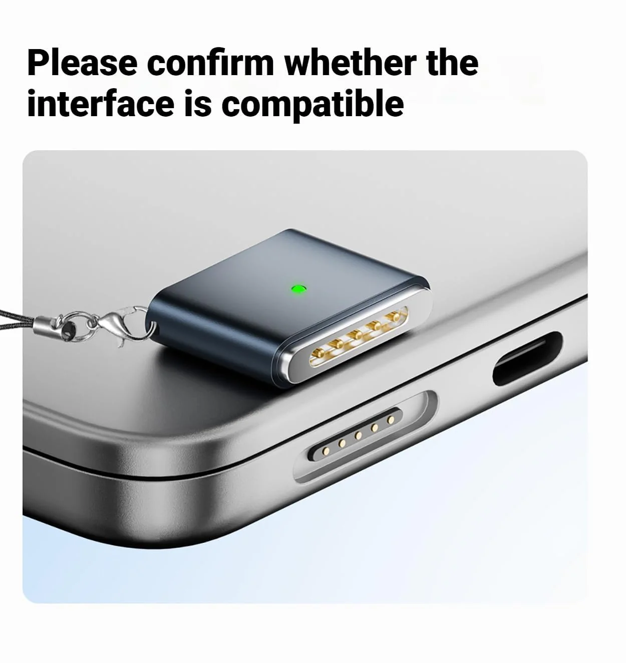 140W USB C to Magsafe 3 PD Adapter, USB C to Magnetic 3 Charging Converter with LED Indicator Light for MacBook Pro 2025/2024/2023/2021 (M1/M2/M3/M4, 14/16"), MacBook Air (M2/M3) - Image 4