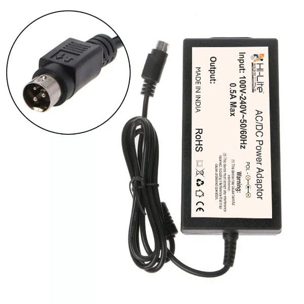 Hi-Lite Essentials 24V - 2.1Amp Power Adapter for POS Thermal Printer 3 Pin for Epson and TVS - Image 4