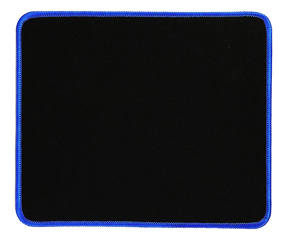 Hi-Lite Essentials Non-Slip Rubber Base Mouse Pad with Anti-fray Stitched Embroidery Edges for Laptop PC (Pack of 1) - Image 5