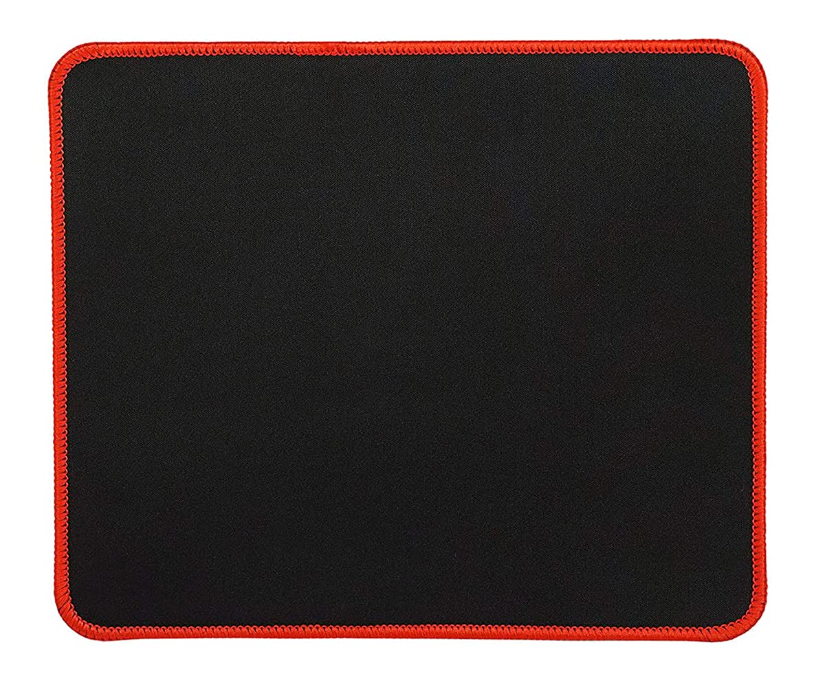 Hi-Lite Essentials Non-Slip Rubber Base Mouse Pad with Anti-fray Stitched Embroidery Edges for Laptop PC (Pack of 1) - Image 7