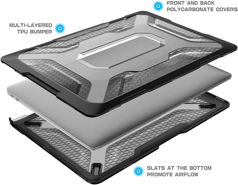 Hi-Lite Essentials Rugged Armour Hard Shell Case Cover for Apple MacBook Air 13.6 inch Case (2024/2022)[A3113 M3/ A2681 M2] (Keyboard Guard Free Inside) - Image 8