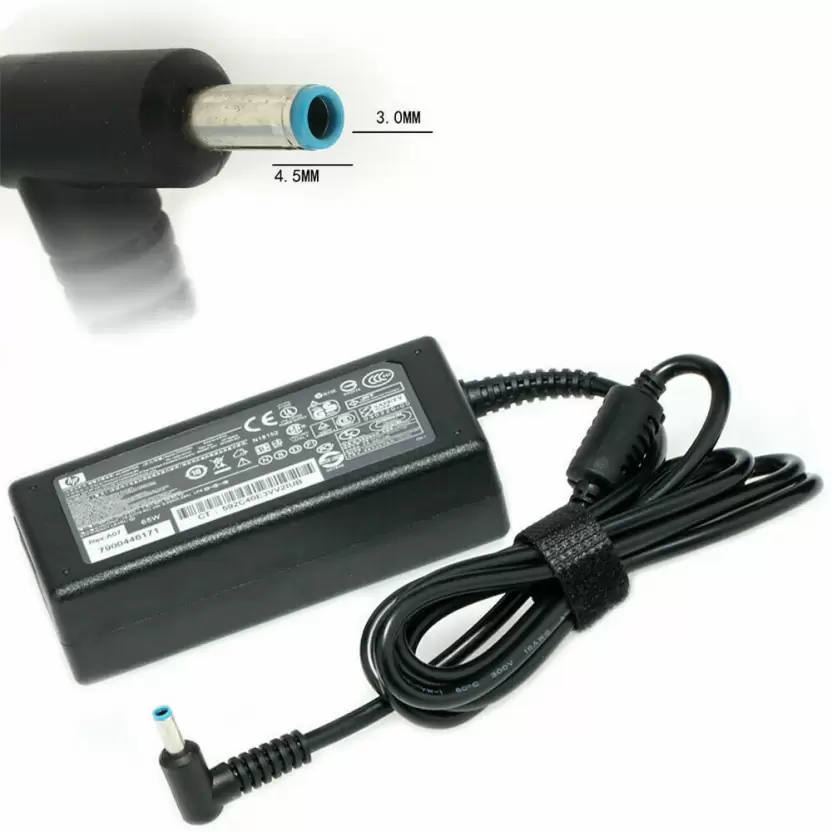OEM HP 90W Smart AC Power Adapter for Select Models of HP Laptops (19.5 V, 4.7 A, Round Pin, 4.5mm x 2.9 mm pin Diameter) - Power Cable Included - Image 3