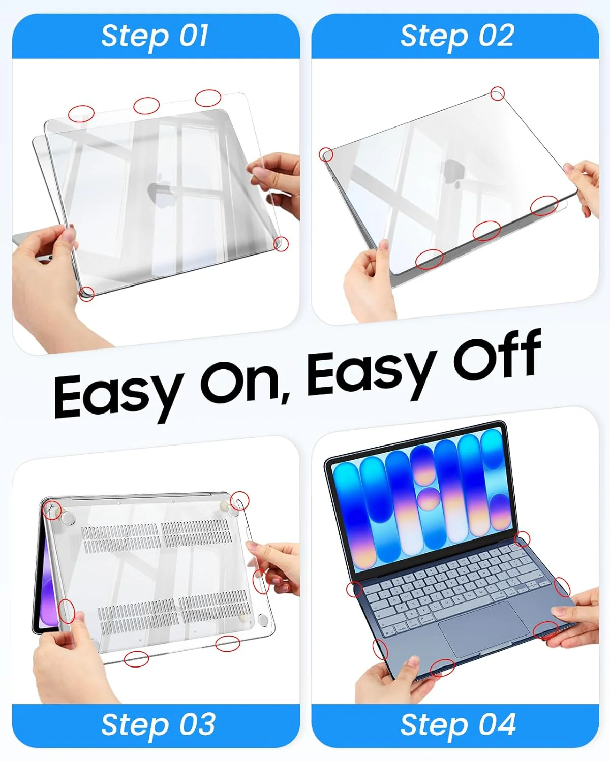 (NEW) Mac Book Neo 13 Inch Case & Keyboard Cover Compatible with 2026 MacBook Neo A3404 (A18 Pro Chip), Slim 1:1 Precision Fit, Scratch Resistant - Image 5