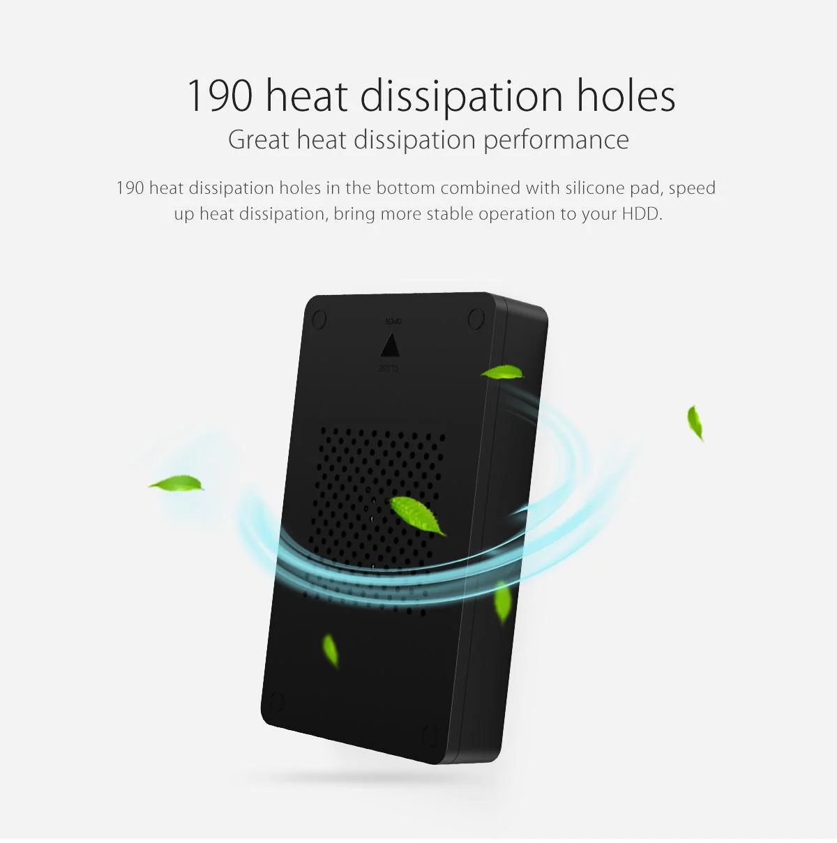 ORICO 3.5 inch / 2.5 inch HDD SATA 3.0 Tool Free Hard Drive Enclosure - Image 7