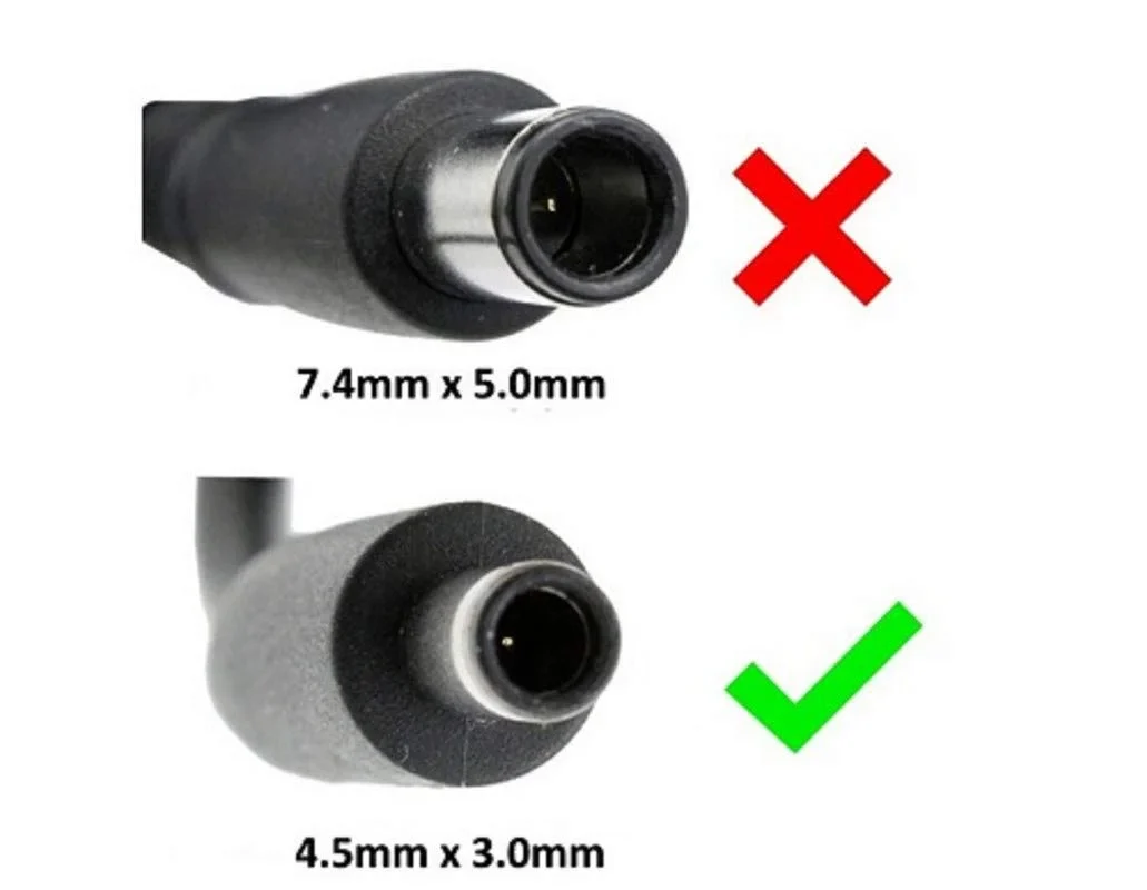 OEM 65W Dell AC Laptop Charger Adapter 4.5mm Barrel Pin with 2 meter Power Cord - Image 4