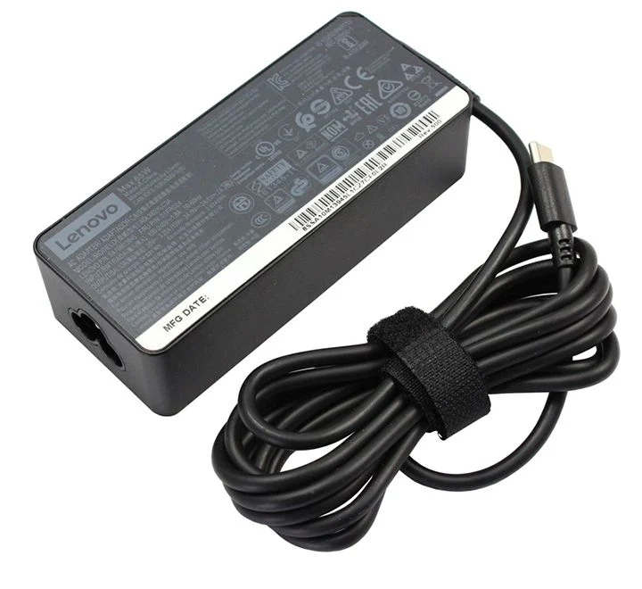 Original Lenovo 65W Standard AC Adapter (USB Type-C)- Check Compatible models in Description-  With Power Cable - Image 3