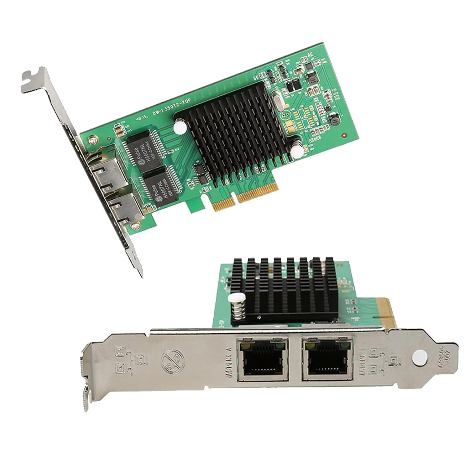 PCI-E Dual Port Gigabit LAN Card for Servers & Desktops | Intel 82575EB Chipset, 2 Port Giga PCIe x1 LAN Card - Image 4