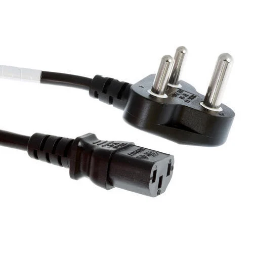Premium 1.5 Mtr 3 Pin Desktop Power Cable for PC/Desktop Computer/Monitor/SMPS/TV/Printer/Power Supply/Kettle Lead - Image 2