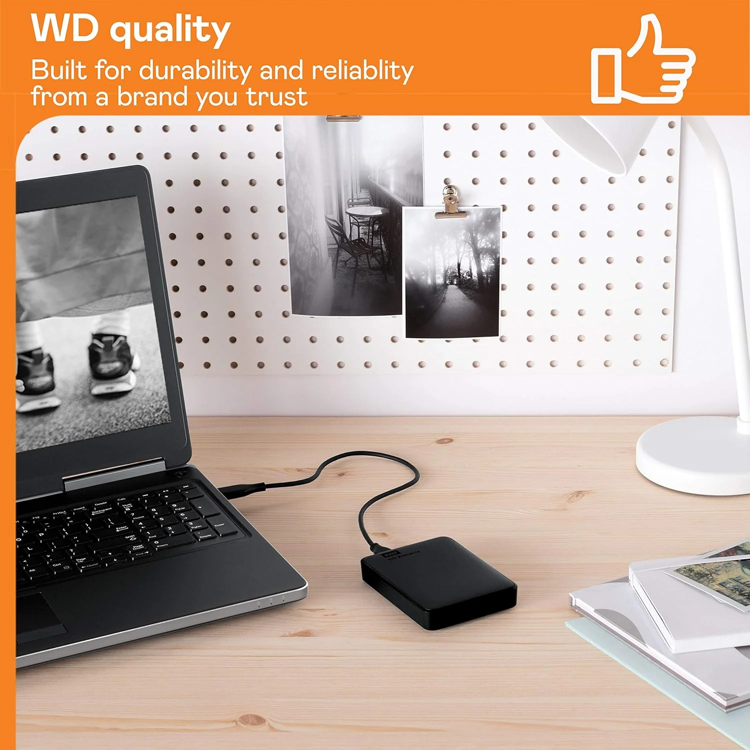 (Refurbished) Western Digital WD 1 TB Elements Portable Hard Disk Drive, USB 3.0, Compatible with PC, PS4 and Xbox, External HDD - Image 3