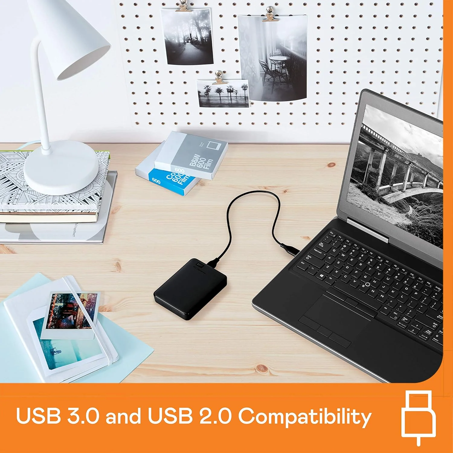 (Refurbished) Western Digital WD 1 TB Elements Portable Hard Disk Drive, USB 3.0, Compatible with PC, PS4 and Xbox, External HDD - Image 6