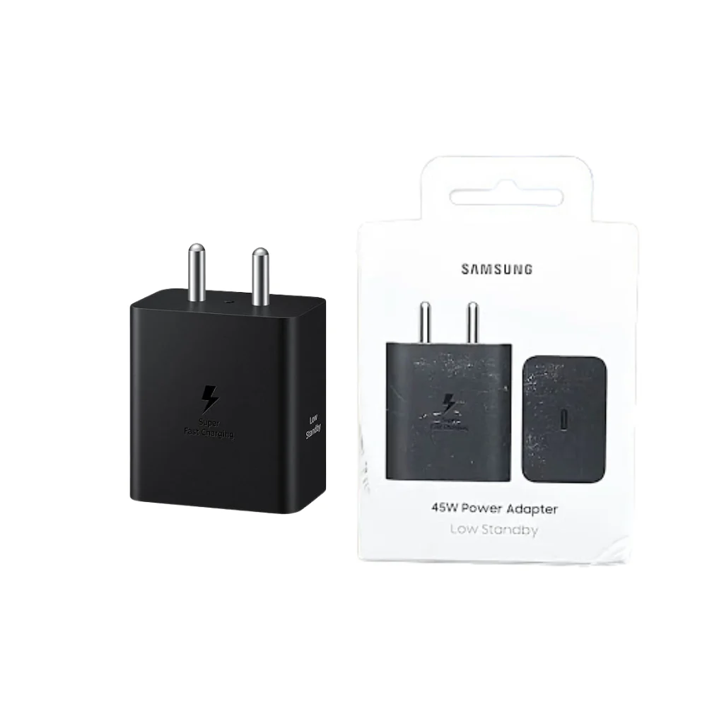 Samsung Original 45W Type-C Travel Adaptor without Cable, Black