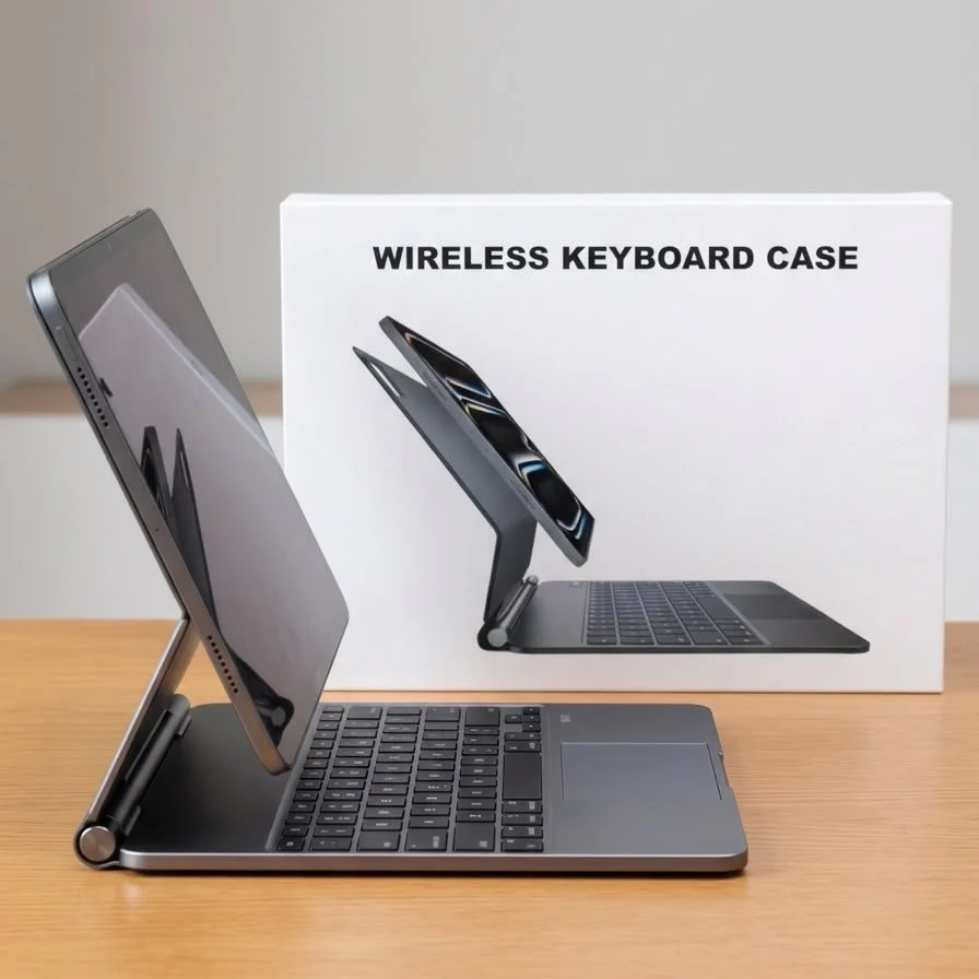 Smart Wireless Keyboard Case for iPad A16 11th Gen and 10th Gen, 11-Color Backlit, Gesture Touchpad, Magic Style Floating Cantilever Magnetic Keyboard (NOT FIT to Air 11/5th/4th/Pro 11) - Image 2