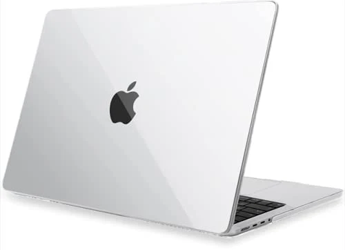 Transparent Hard Shell Case Compatible with MacBook Pro 14 inch Case 2023 2022 2021 Release M3 A2918 A2992 M2 A2779 M1 A2442 Pro Max Chip - Image 2