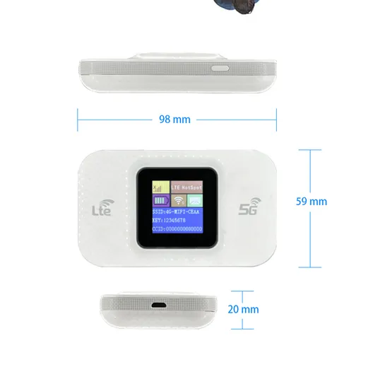 Unlocked Wireless 4G LTE Wi-Fi Hotspot Device | 4G Pocket Router | 3000 mAh Battery (12 Hrs) | All Sim Supported | Works on 4G Network only - Image 3