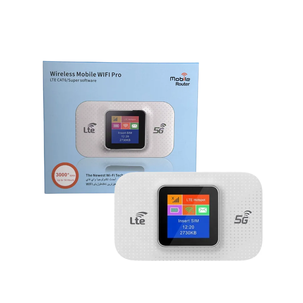 Unlocked Wireless 4G LTE Wi-Fi Hotspot Device | 4G Pocket Router | 3000 mAh Battery (12 Hrs) | All Sim Supported | Works on 4G Network only - Image 6